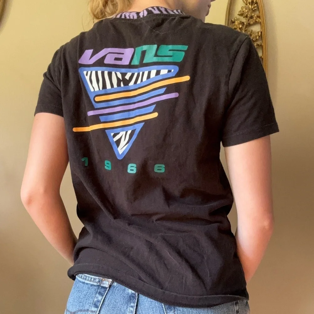 Vans Black Graphic Tee - Picture 3 of 9